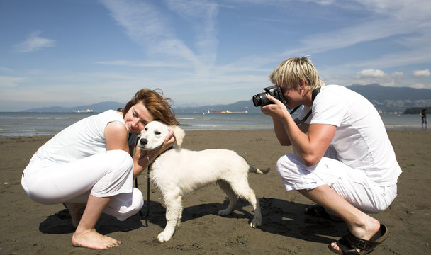 taking pictures