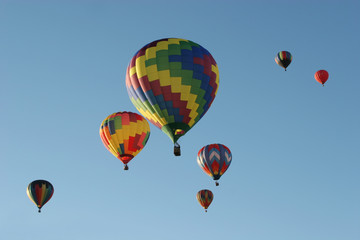 Hot air balloons