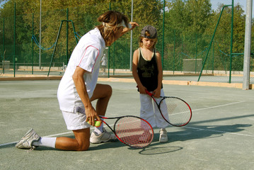 Leçon de Tennis 02