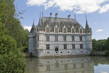 Fototapeta na wymiar Chateau Azay-le-Rideau, Francja
