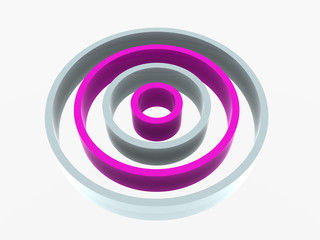 three-dimensional concept