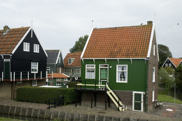 Typical Dutch village