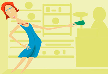 Shopper woman
