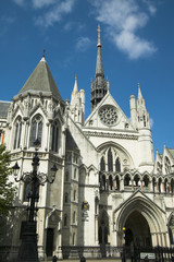 Fototapeta na wymiar Royal Courts of Justice