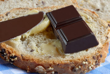 Goûter au chocolat