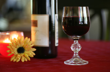Glass of Red Wine