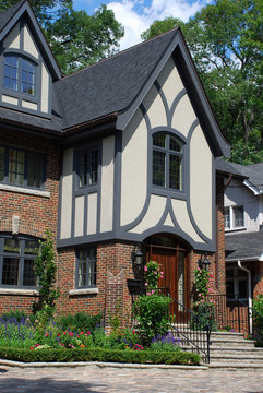 Modern House With Tudor Inspiration