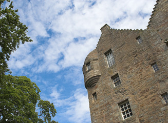 Kellie Castle in Fife , Scotland - ancient and haunted