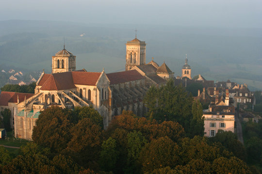 basilique &agrave; v&eacute;zelay