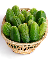 Cucumber basket