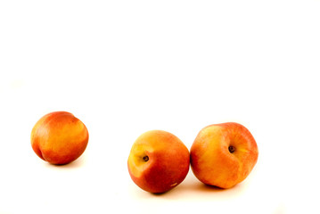 Three nectarines