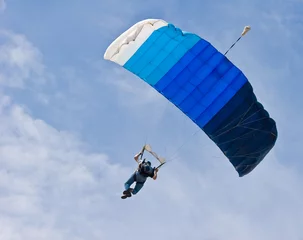 Vlies Fototapete Luftsport Fallschirmspringen