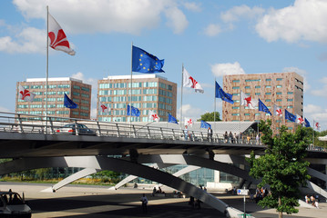 Modern buidings in Lille