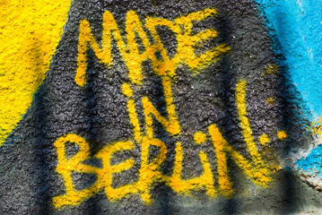 wall graffiti in Berlin