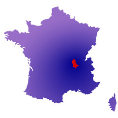 Rhône en France