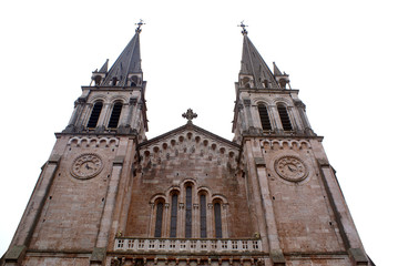 Fototapeta na wymiar Basilica de Covadonga - COVADONGA - Asturias 