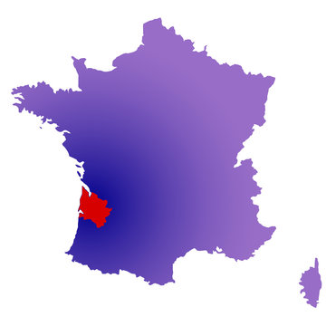 Gironde en France