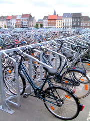 parking bicicletas en Holanda