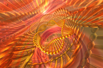 abstract dna background