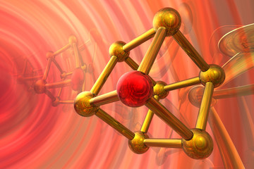 Render of molecule