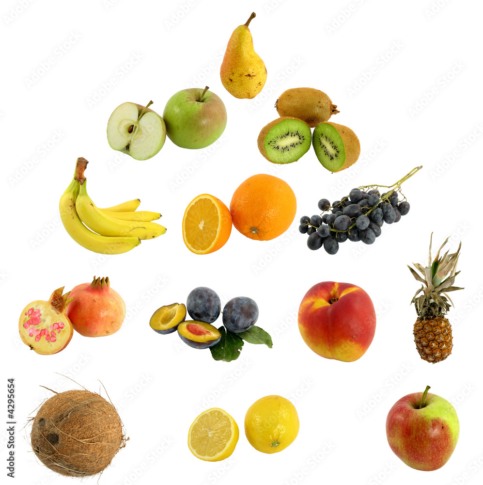 Canvas Prints fruit pyramid