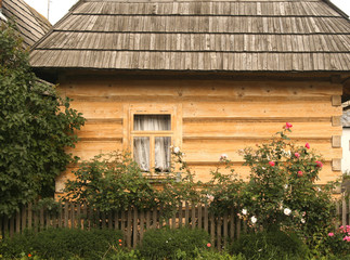 Village wooden architecture