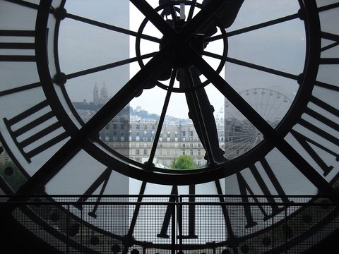 Clock in Museum d'Orsay