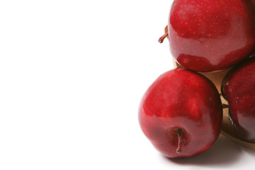 Red delicious apples