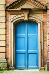 Obraz na płótnie Canvas blue door