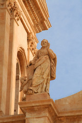 Fototapeta premium Barock Kirche, Noto, Sizilien, Italien