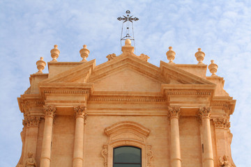 Barock Kirche, Noto, Sizilien, Italien
