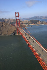 Aerial View of Golden Gate Bridge 2