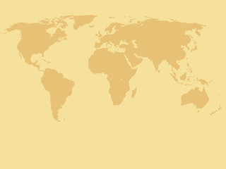 Obraz na płótnie Canvas World map background