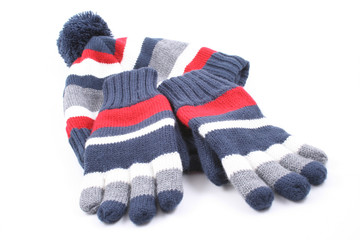 cap and gloves