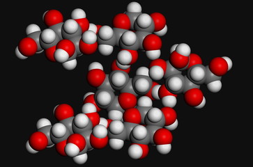 aspartame molecule