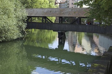 Fototapeta na wymiar Old bridge in Nurnberg