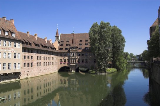 Old town over river