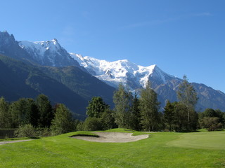 golf de Chamonix et Mont Blanc