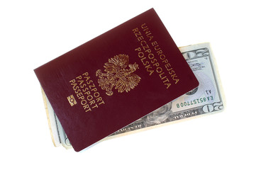 Passport and money