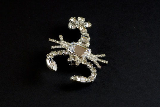 Scorpion Brooch
