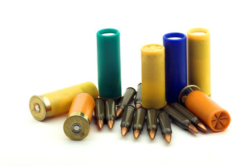 The hunting cartridges