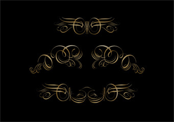 Ornate Scroll Vector                