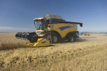 Obraz premium Combine harvester