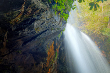 Start of a waterfall