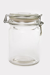 glass food jar