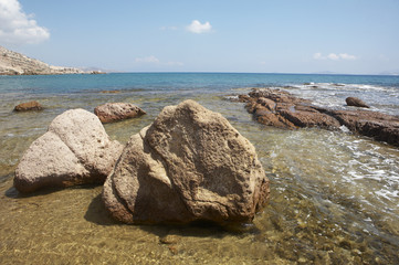 stony beach