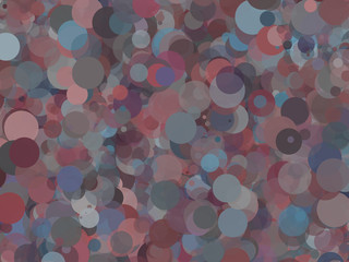 Abstract Colorful circles background