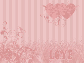 Love theme background