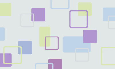 Abstract quadrats background, in vintage color scheme