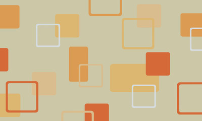 Abstract quadrats background, in vintage color scheme